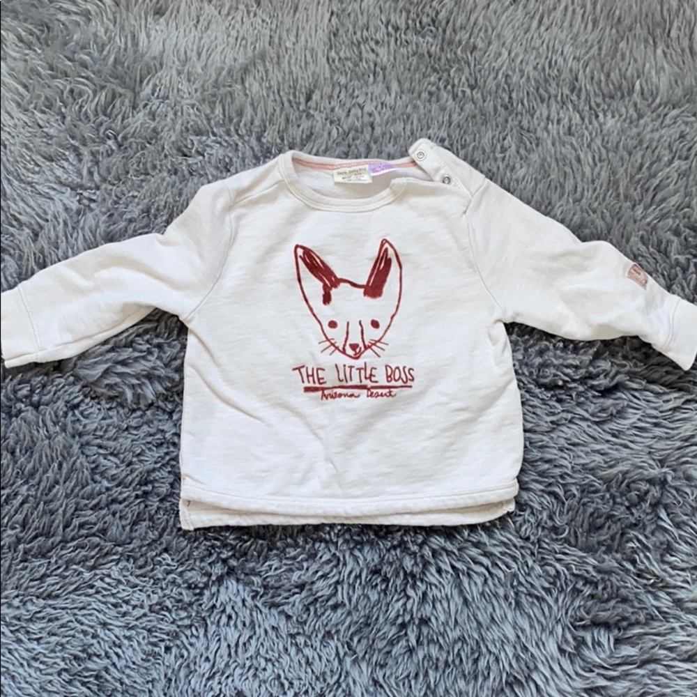 Zara baby sweatshirt